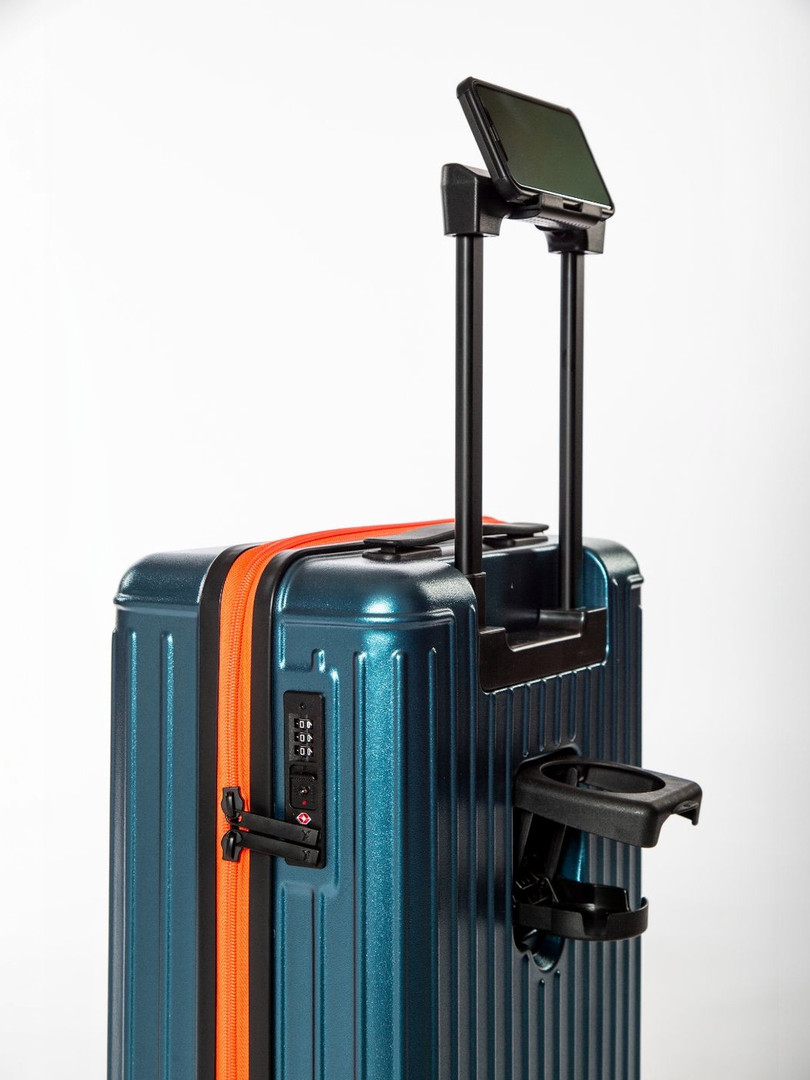 BALDORA Unisex Polycarbonate Trolley Bag